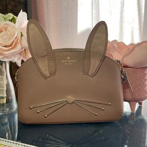kate spade brown bunny bag